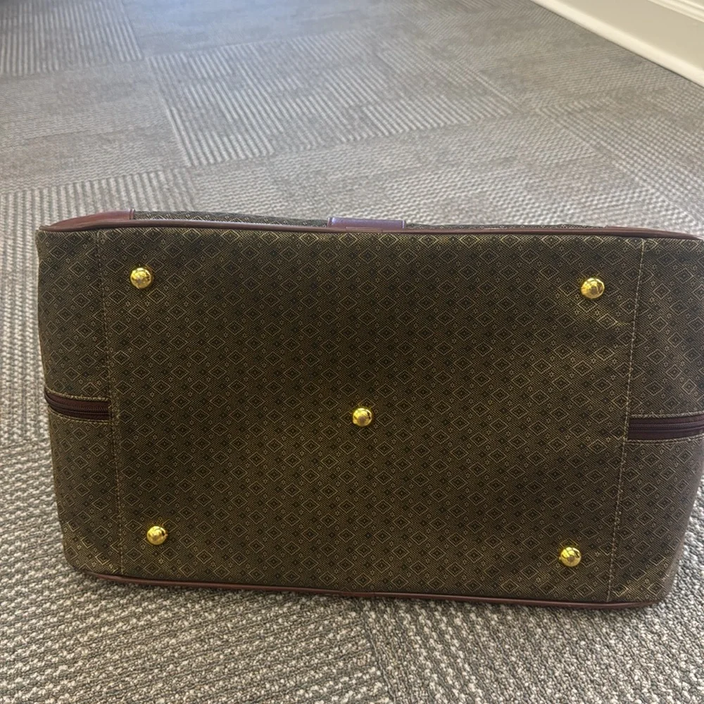 Hartmann Wings Jacquard Diamond Overnight Satchel
